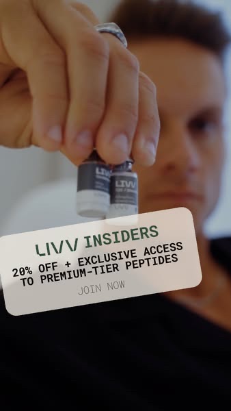 LIVV Well ad creative 1 produced by margin.